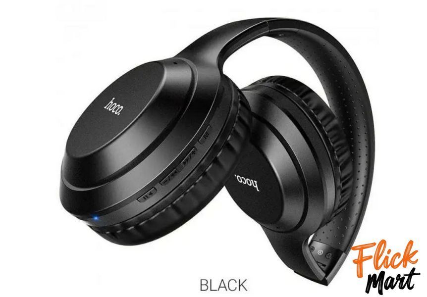 Навушники бездротові акумуляторні Bluetooth Hoco W30 Fun move Black VK749515458 фото