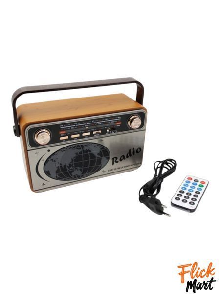 Радиоприёмник с пультом на аккумуляторе Kemai MD-503BT Radio FM Bluetooth 10W D503385770 фото