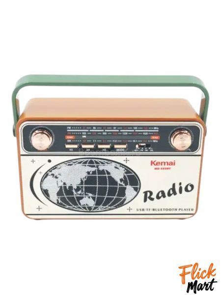 Радиоприёмник с пультом на аккумуляторе Kemai MD-503BT Radio FM Bluetooth 10W D503385770 фото