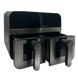 Аерофритюрниця подвійна Zepline ZP-0218  2&times;6 л 4200 Вт антипригарне покриття сенсорне керування чорний MT02183252 фото 4