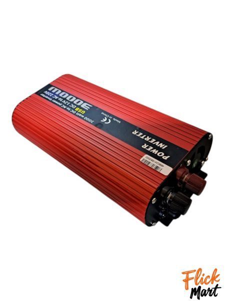 Авто інвертор 12V-220V з USB портом 3000W перетворювач напруги модифікована синусоїда Wimpex 3000 Вт TT30001472 фото