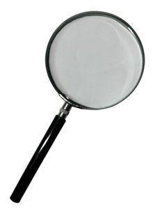 Ручна лупа кратне збільшення для ювелірів для читання MAGNIFIER 100 мм WD-450 з ручкою DT4501156 фото