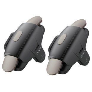 Игровой контроллер для мобилього телефона Wild wolf pulse 50 мАч Hoco GM6 черный TK749654270 фото