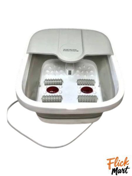 Гидромассажная ванночка для ног складна с подогревом воды и Multifunction Footbath RF 368 Серая TT3686301 фото