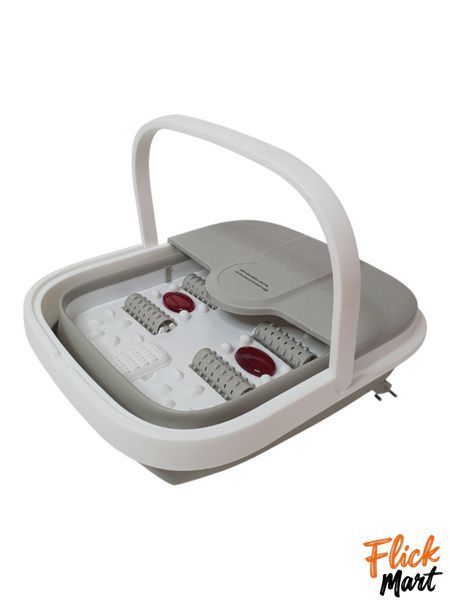 Гидромассажная ванночка для ног складна с подогревом воды и Multifunction Footbath RF 368 Серая TT3686301 фото