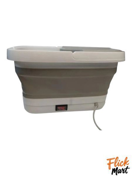Гидромассажная ванночка для ног складна с подогревом воды и Multifunction Footbath RF 368 Серая TT3686301 фото