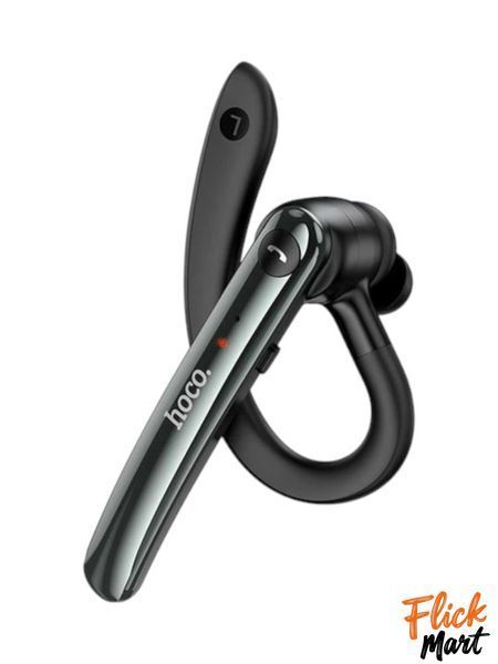Компактна універсальна бездротова зручна гарнітура Bluetooth Hoco S19 Metal Gray з мікрофоном VК77409937 фото
