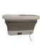 Гидромассажная ванночка для ног складна с подогревом воды и Multifunction Footbath RF 368 Серая TT3686301 фото 7