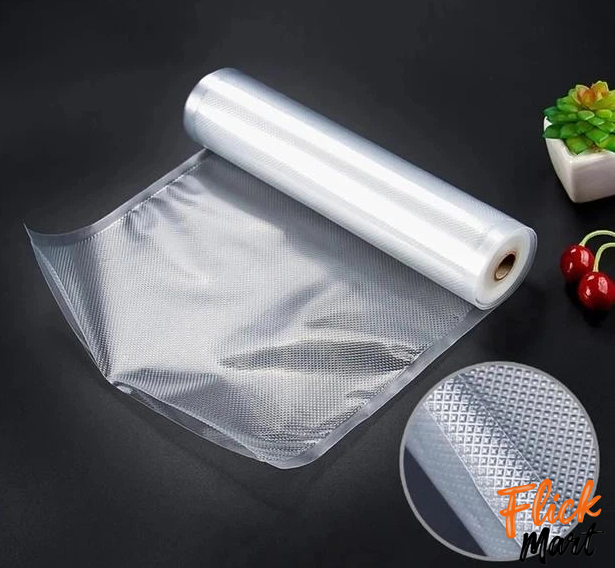 Вакуумные пакеты рифленые для вакуумного упаковщика пищевых продуктов 15 см и 30 см комплект DT823021 фото