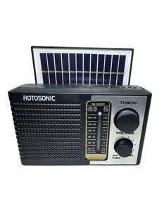 Радіоприймач із сонячною панеллю ліхтариком Rotosonic XB-122URT FM/AM/SW USB D12276802 фото