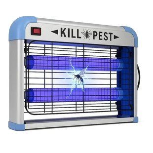 Электрический уничтожитель ловушка Pest Killer для летающих насекомых 60W WL-1296 от сети Белый NТ1296775 фото