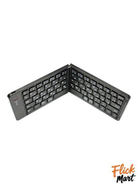 BTFolding Scissor Foot Keyboard HB-028 Pro Bluetooth 5.0 Чорна DT028281 фото