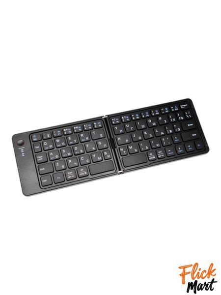 BTFolding Scissor Foot Keyboard HB-028 Pro Bluetooth 5.0 Чорна DT028281 фото