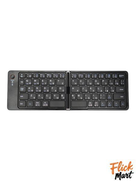 BTFolding Scissor Foot Keyboard HB-028 Pro Bluetooth 5.0 Чорна DT028281 фото