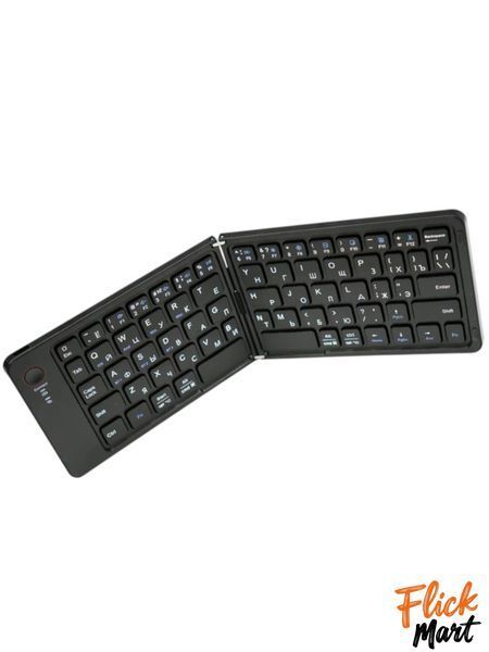 BTFolding Scissor Foot Keyboard HB-028 Pro Bluetooth 5.0 Чорна DT028281 фото