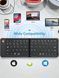 BTFolding Scissor Foot Keyboard HB-028 Pro Bluetooth 5.0 Чорна DT028281 фото 2