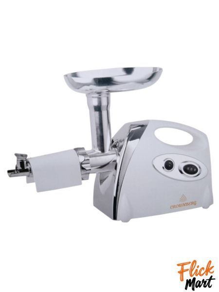 Мясорубка соковыжималка CROWNBERG 3000W функция реверс CB4213 Белая М4213966 фото