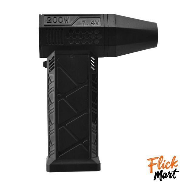 Ручной турбовентилятор воздуходувка аккумуляторный портативный Mini Jet Fan S16 Black MT16562 фото