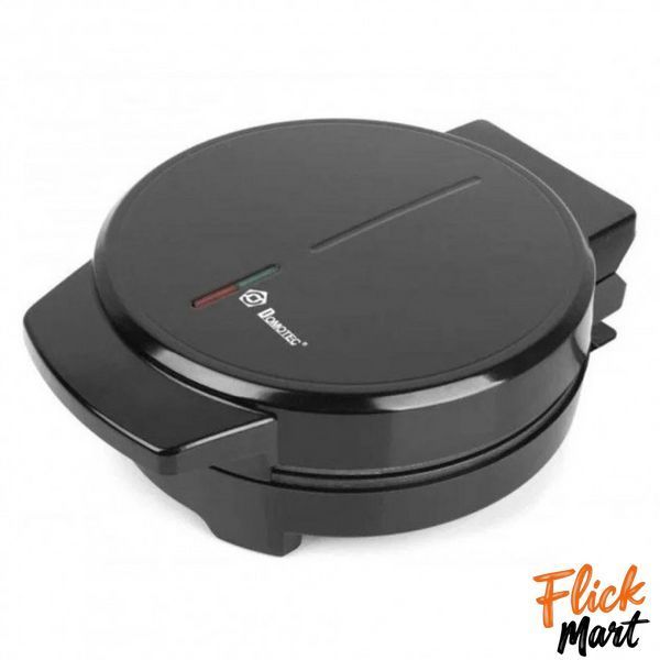 Вафельница электрическая для тонких вафель Domotec MS-7710 Pro Black/Черная 220V D771031601 фото