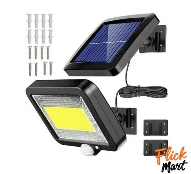 Прожектор акумуляторний із сонячною панеллю та датчиком руху T 09/8245 Solar Pro вуличний світильник MT8145190 фото