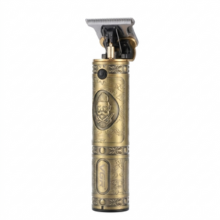 Машинка для стрижки волосся акумуляторна від USB VGR V-085 Gold D08536501 фото