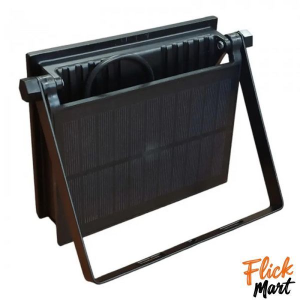 Прожектор акумуляторний із сонячною панеллю та датчиком руху JX 010 50W Solar Pro вуличний ліхтар на акумуляторі з пультом NT9021340 фото
