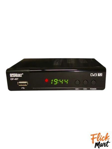 T2 ТВ эфирный тюнер приставка с поддержкой Wi-Fi HDMI USB ресивер приемник Operasky OP-4О7 ND407514 фото