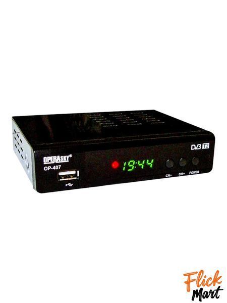 T2 ТВ эфирный тюнер приставка с поддержкой Wi-Fi HDMI USB ресивер приемник Operasky OP-4О7 ND407514 фото