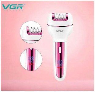 Эпилятор аккумуляторный 3в1 пинцетный водонепроницаемый с 3 насадками VGR V 732 TT732735 фото