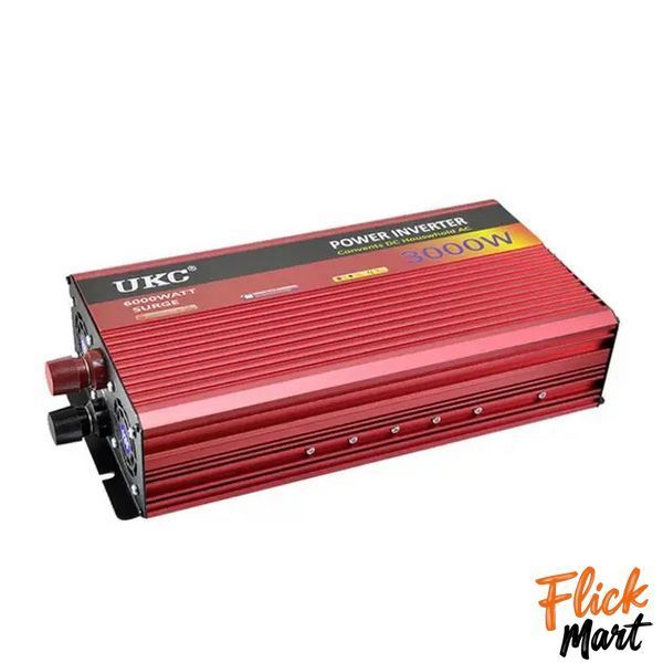 Автомобильный инвертор UKC AC/DC 3000W 24&ndash;220V AR-3000M / BR-3000M MT48214265 фото