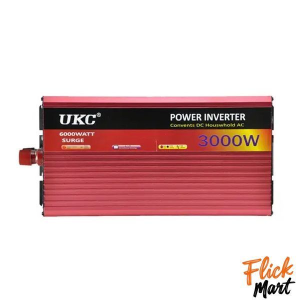 Автомобильный инвертор UKC AC/DC 3000W 24&ndash;220V AR-3000M / BR-3000M MT48214265 фото