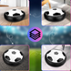 Интерактивный мяч для дома Hoverball с LED подсветкой и музыкой Аэрофутбол Черно-белый TC156 фото 4