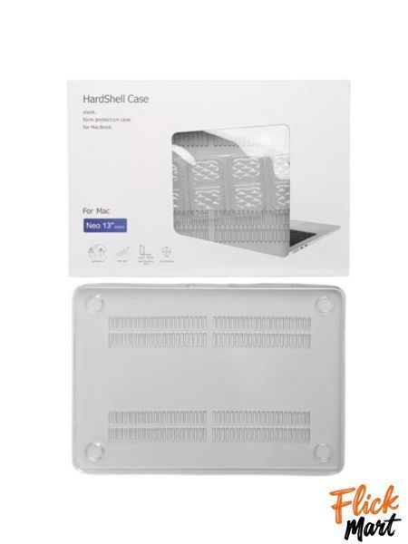 Чохол накладка HardShell Case для ноутбука Apple Macbook Neo 13 A3404 Глянцевий Crystal DK3404262 фото