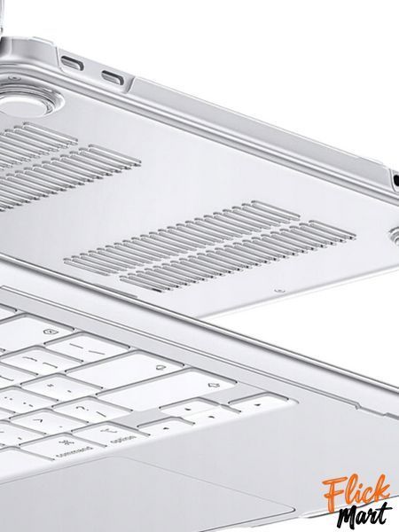 Чохол накладка HardShell Case для ноутбука Apple Macbook Neo 13 A3404 Глянцевий Crystal DK3404262 фото