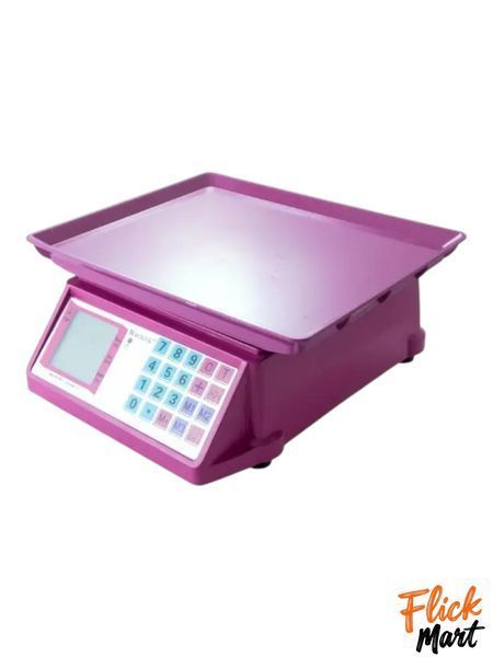 Торговые электронные весы Nokasonic NK 4017 до 50 кг Розовые D401749971 фото