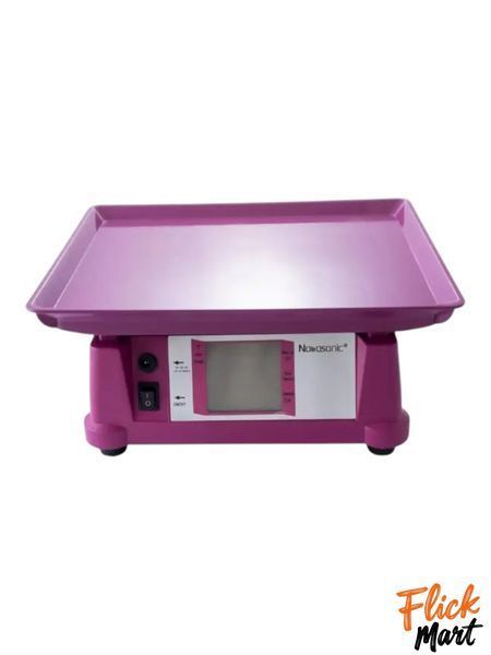 Торговые электронные весы Nokasonic NK 4017 до 50 кг Розовые D401749971 фото