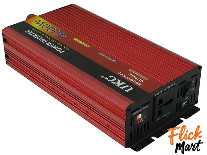 Инвертор напряжения автомобильный UKC AR-4000M/BR-4000M AC/DC 4000W 24&ndash;220V MT51484550 фото