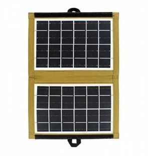 Сонячна панель трансформер портативна складна зарядка від сонця Solar Panel 7Вт CcLamp СL-670 D670435237 фото