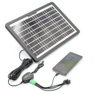 Сонячна портативна панель CcLamp CL-1615 заряджання від сонця Solar Panel 15W D161567 фото