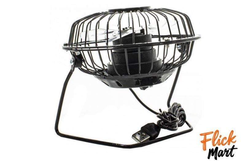 Вентилятор настольный Sanhuai Mini Fan USB A18 Черный D189560 фото
