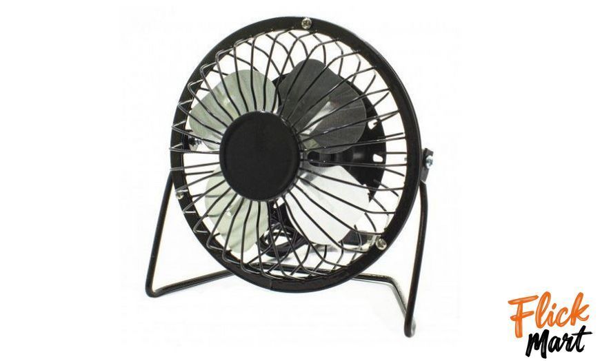 Вентилятор настольный Sanhuai Mini Fan USB A18 Черный D189560 фото