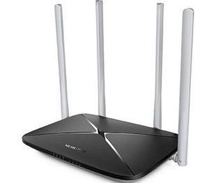 Маршрутизатор Wi-Fi роутер Mercusys AC12 AC1200 двухдиапазонный 4G/5G Black MT1200515 фото