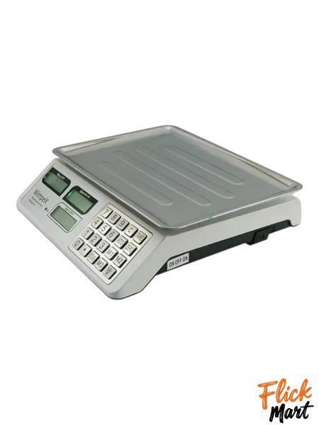 Торговельні електронні ваги Kitchen Tech KT-218 з металевими кнопками на 55 кг N218875 фото