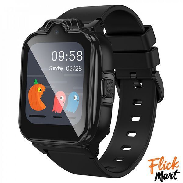 Дитячий смарт-годинник Hoco Y104 4G з GPS Wi-Fi дзвінками та камерою 8MP 700mAh Black MK7861651206 фото