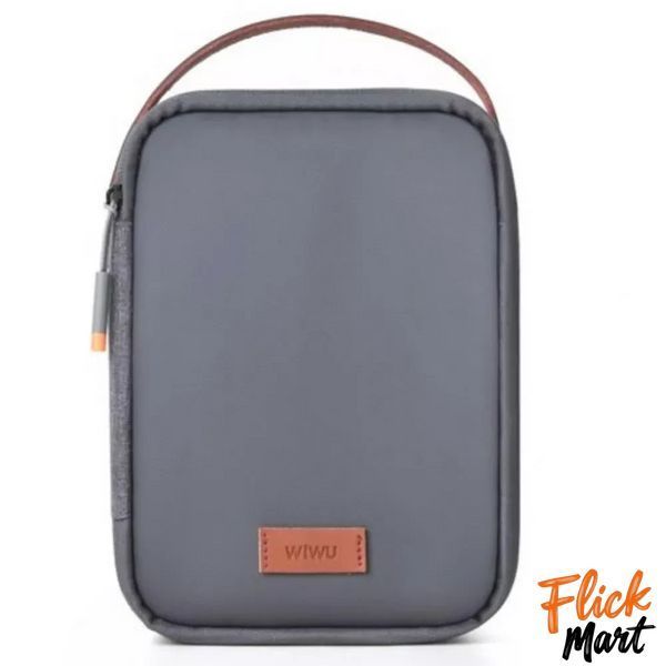 Сумка-органайзер WiWU Minimalist Travel Pouch для гаджетів та аксесуарів Gray MK771481324 фото