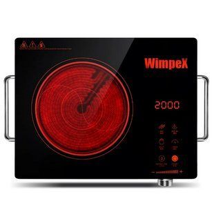 Плита інфрачервона склокерамічна WimpeX WX-1324 2000W D33891233 фото