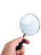 Ручная лупа кратное увеличение для ювелиров для чтения MAGNIFIER 60 мм WD-447 с ручкой NТ208332 фото 4