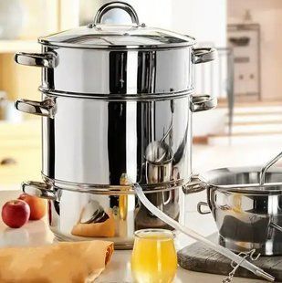 Соковарка Maestro MR-1030 Juicer 8 литров из нержавеющей стали ND10301620 фото