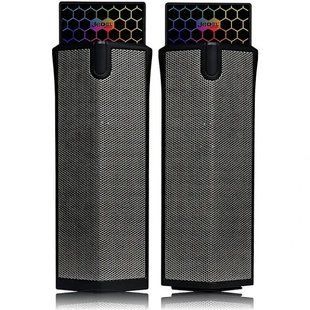 Компьютерные колонки RGB- подсветкой для ПК и ноутбука комплект акустики для компьютера JEDEL S562 черные NT562310 фото