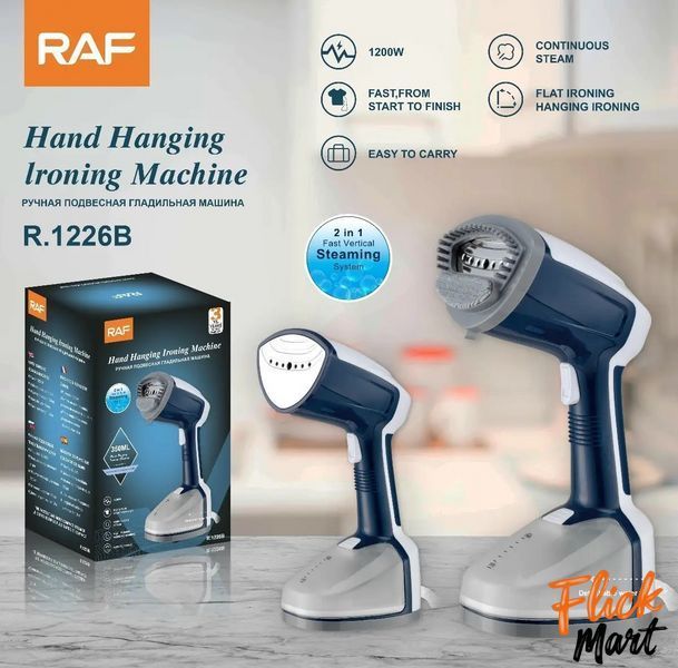 Відпарювач вертикальний для одягу RAF R.1226B 1200W N1226629 фото
